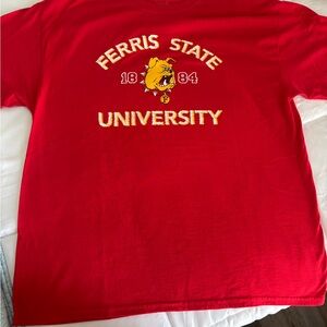 Hanes Red Ferris State University Tee